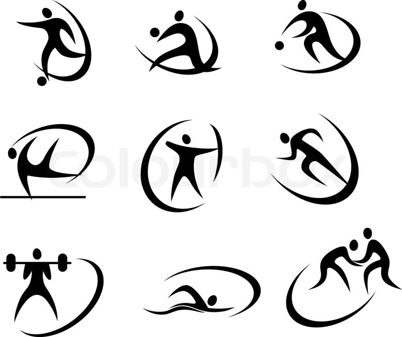 Detail Symbol Sport Nomer 10