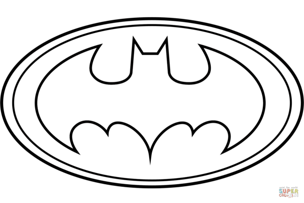 Batman Dibujo Logo - KibrisPDR