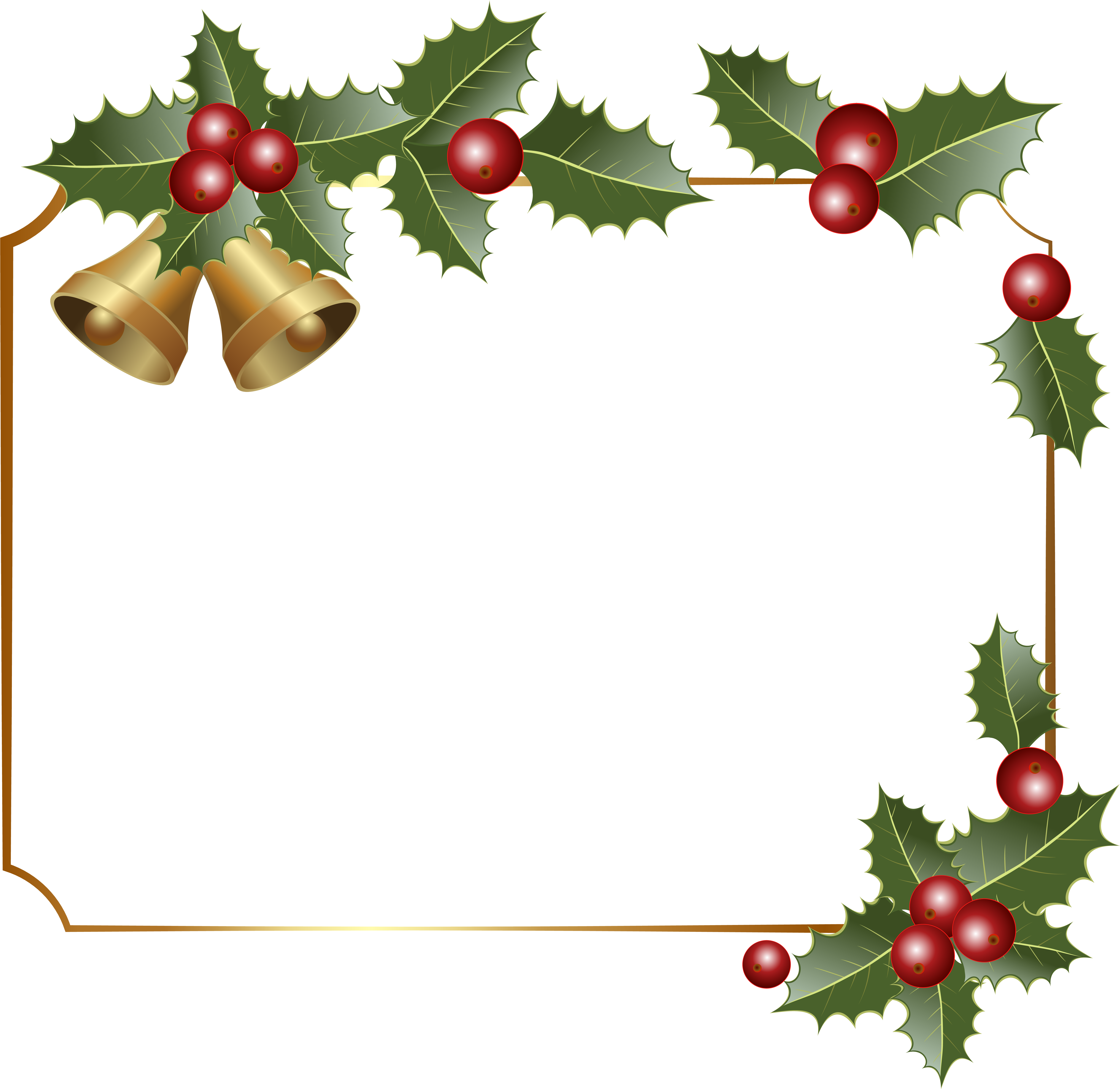 Detail Christmas Border Png Nomer 13