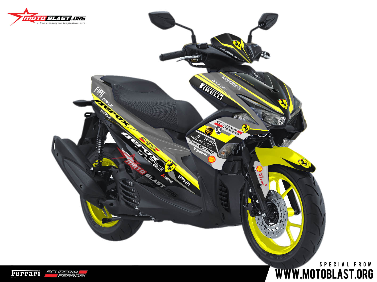 Detail Gambar Aerox Modifikasi Nomer 46