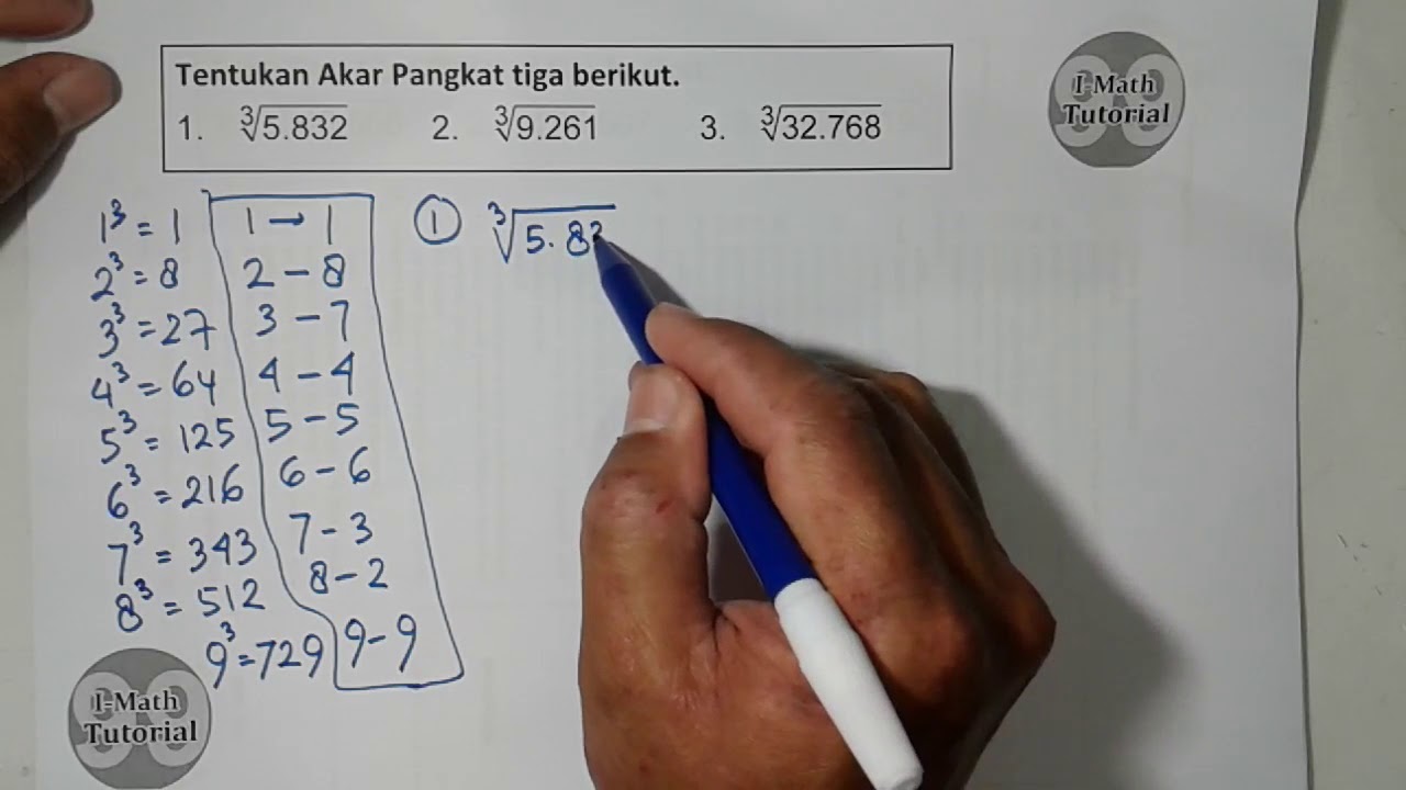 Detail Gambar Akar Pangkat 3 Nomer 26