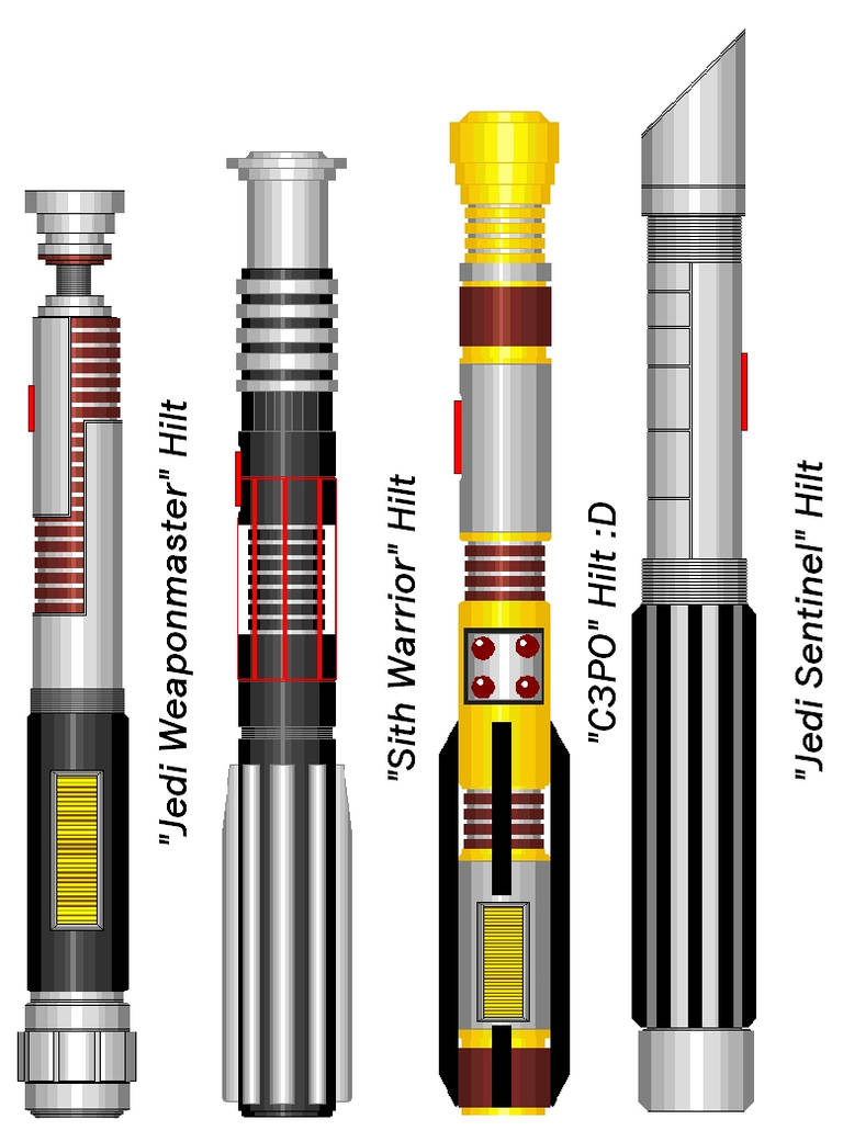 Detail Lightsaber Hilt Nomer 24