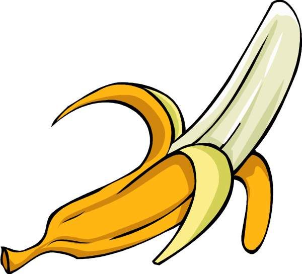 Detail Banane Clipart Nomer 17