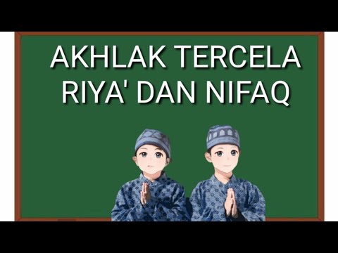 Detail Gambar Akhlak Tercela Riya Nomer 12