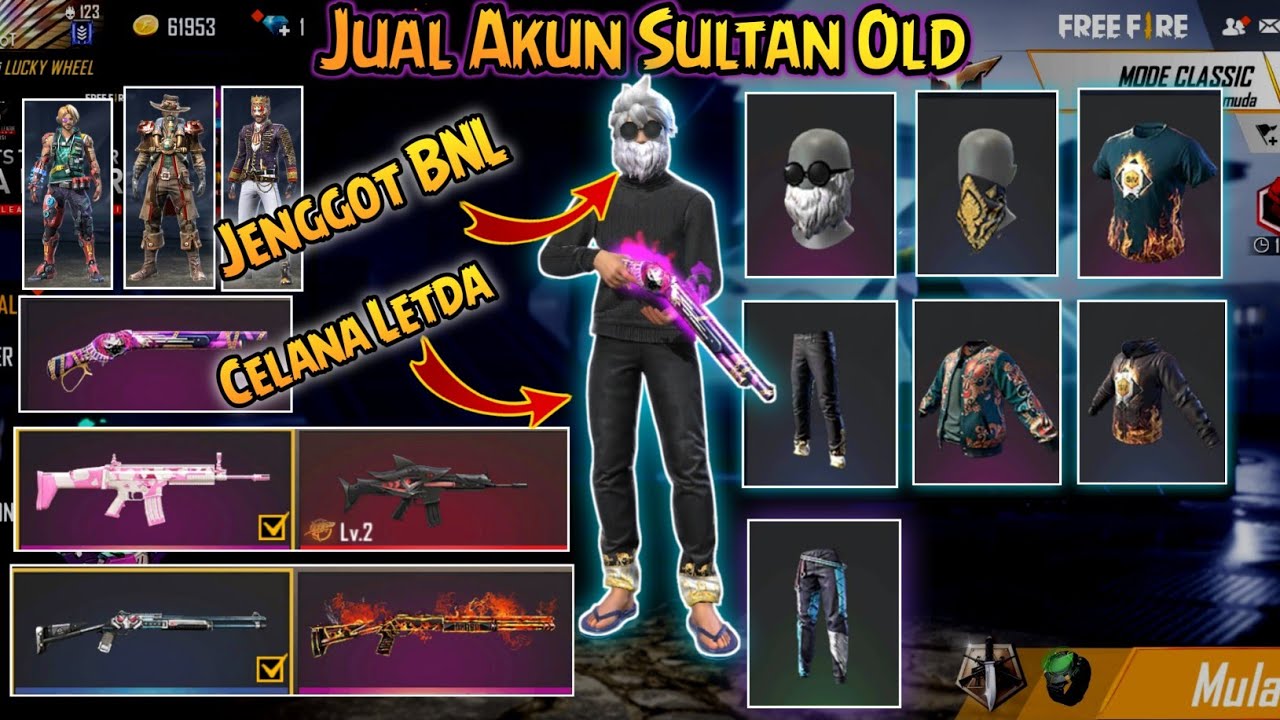 Detail Gambar Akun Ff Sultan Nomer 55