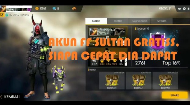 Download Gambar Akun Sultan Ff Nomer 30