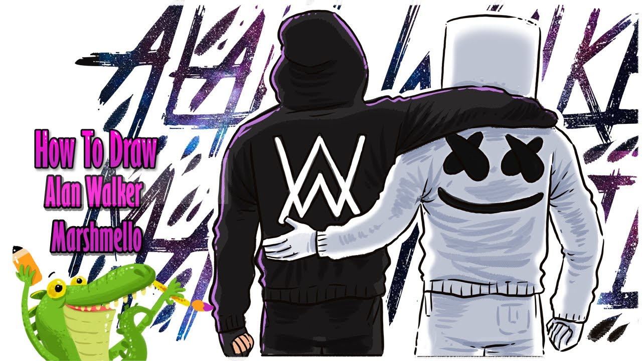 Detail Gambar Alan Walker Gambar Marshmello Dan Alan Walker Nomer 3