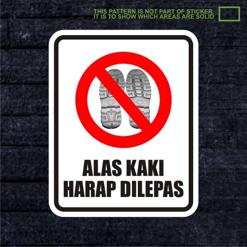 Detail Gambar Alas Kaki Harap Dilepas Nomer 19