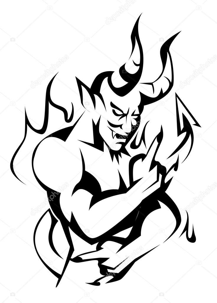 Detail Satan Zeichnen Nomer 9