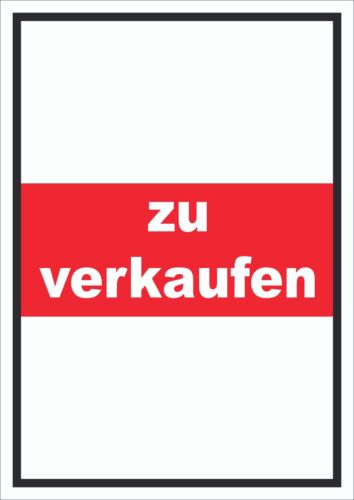 Detail Schild Zu Verkaufen Nomer 5