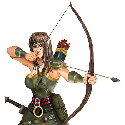 Detail Bow And Arrow Rpg Nomer 23