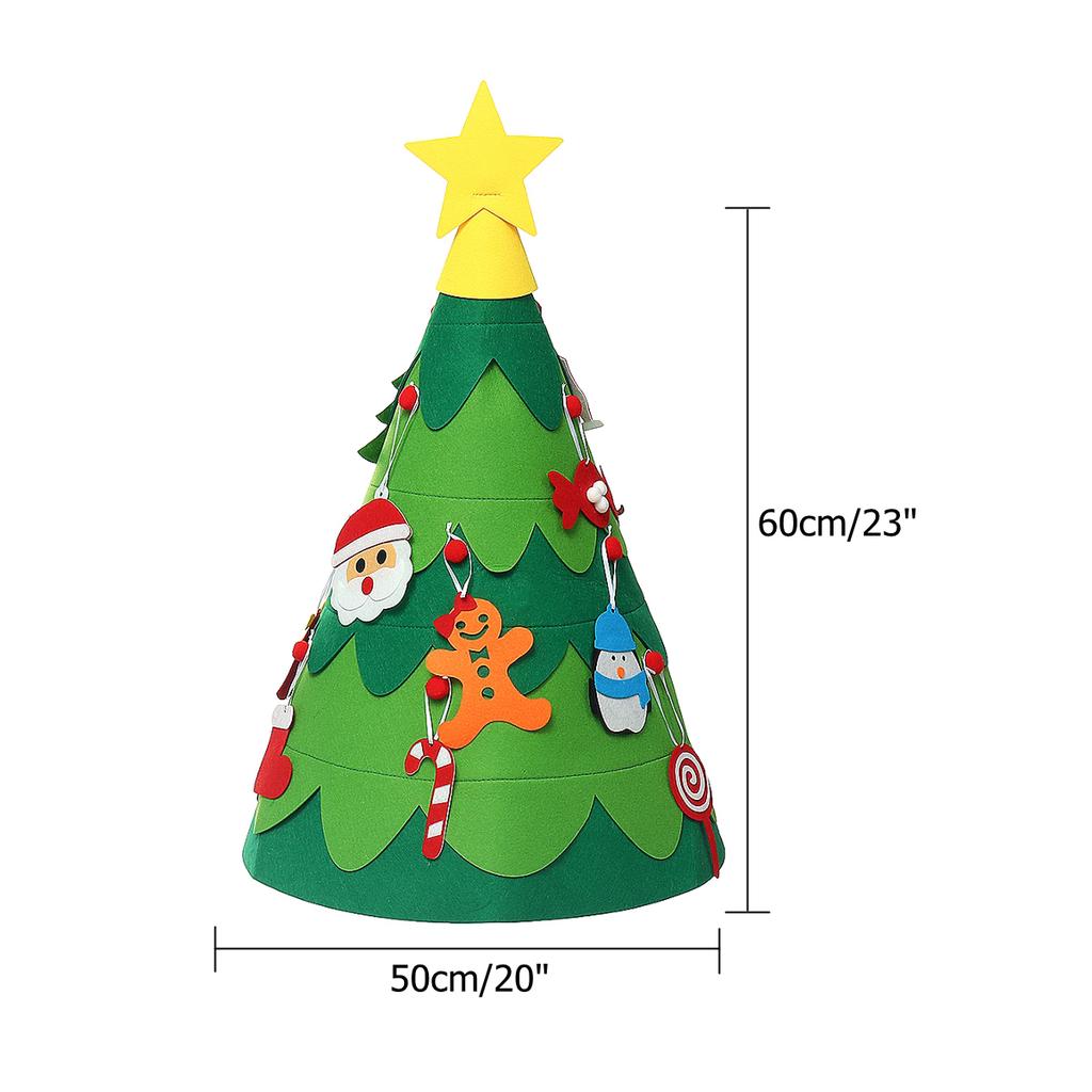 Detail Filz Weihnachtsbaum 3d Nomer 4