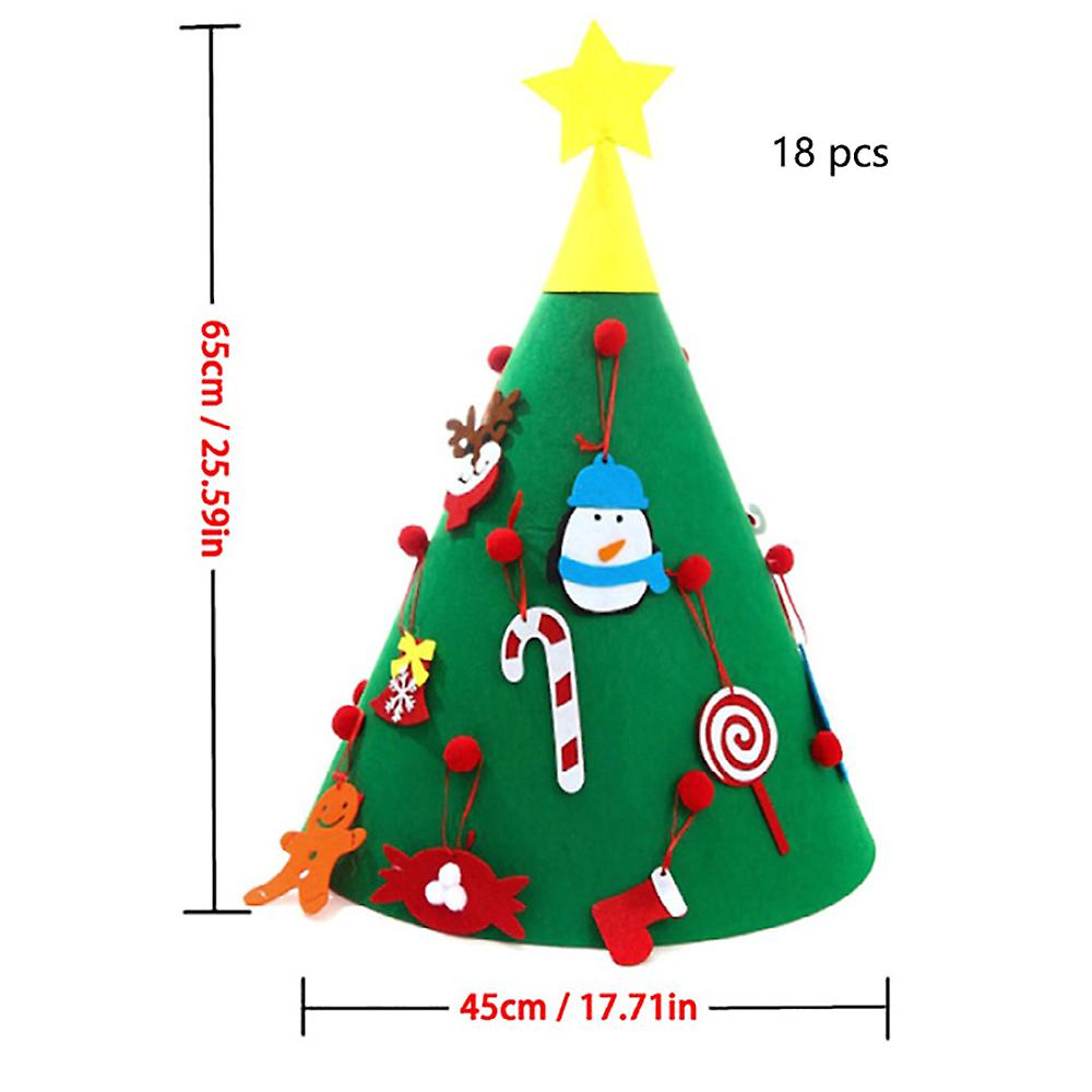 Detail Filz Weihnachtsbaum 3d Nomer 6