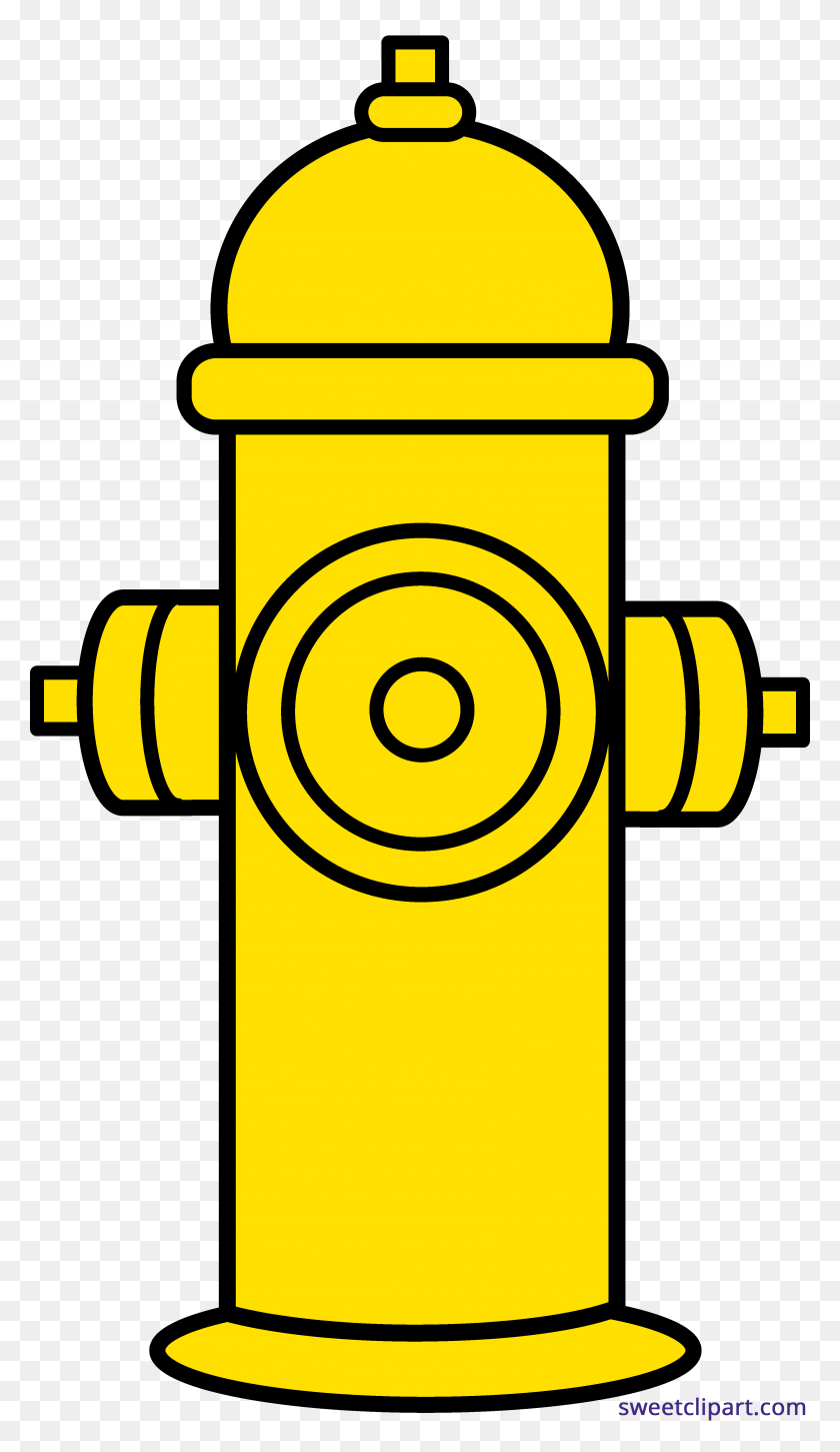 Detail Fire Hydrant Clipart Black And White Nomer 6