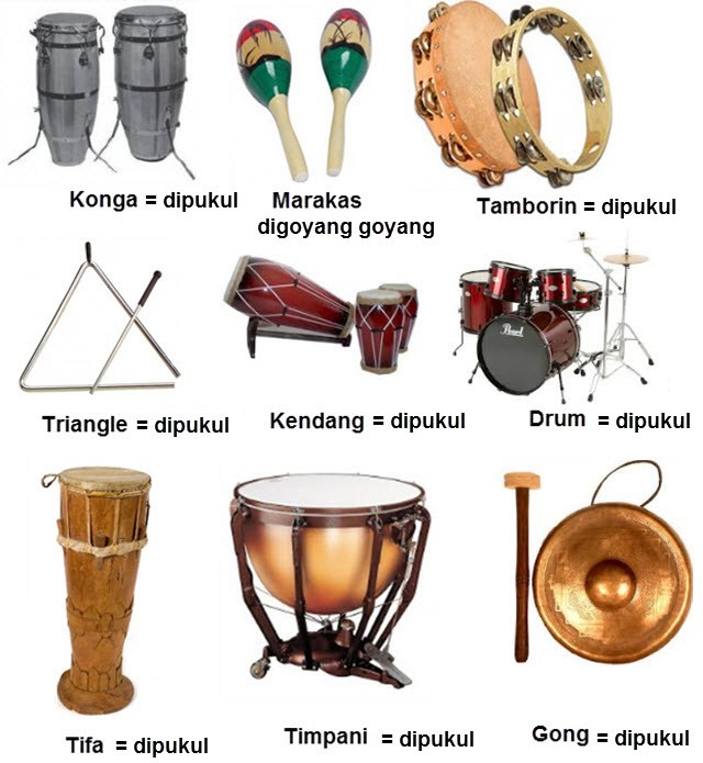 Gambar Alat Alat Musik Ritmis - KibrisPDR