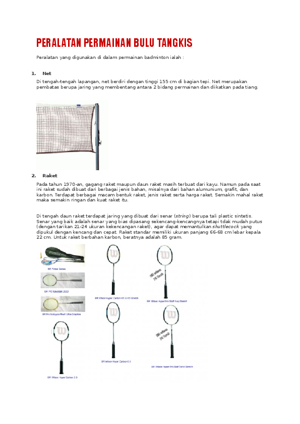 Detail Gambar Alat Bulu Tangkis Nomer 16