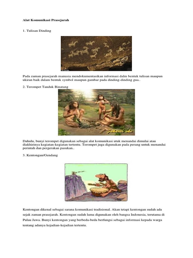 Detail Gambar Alat Komunikasi Prasejarah Nomer 15