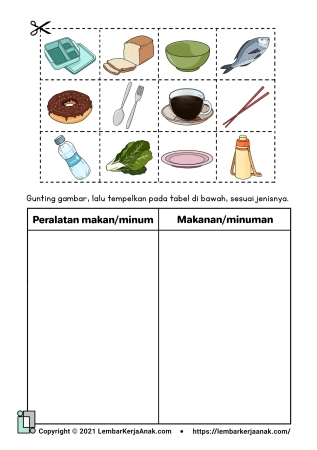 Detail Gambar Alat Makan Untuk Anak Tk Nomer 25