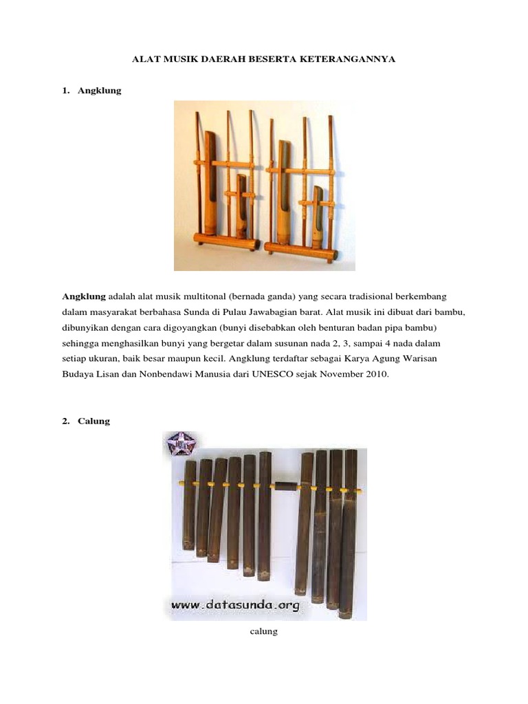 Detail Gambar Alat Musik Dan Keterangannya Nomer 7