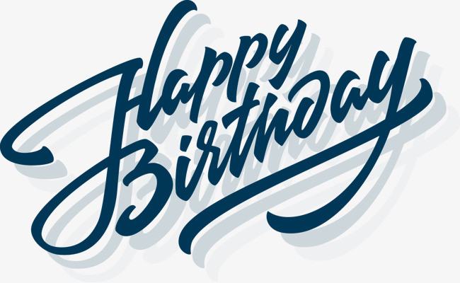 Detail Happy Birthday Schriftart Nomer 18