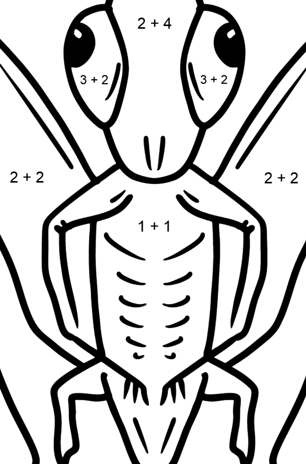 Detail Heuschrecken Malen Nomer 22