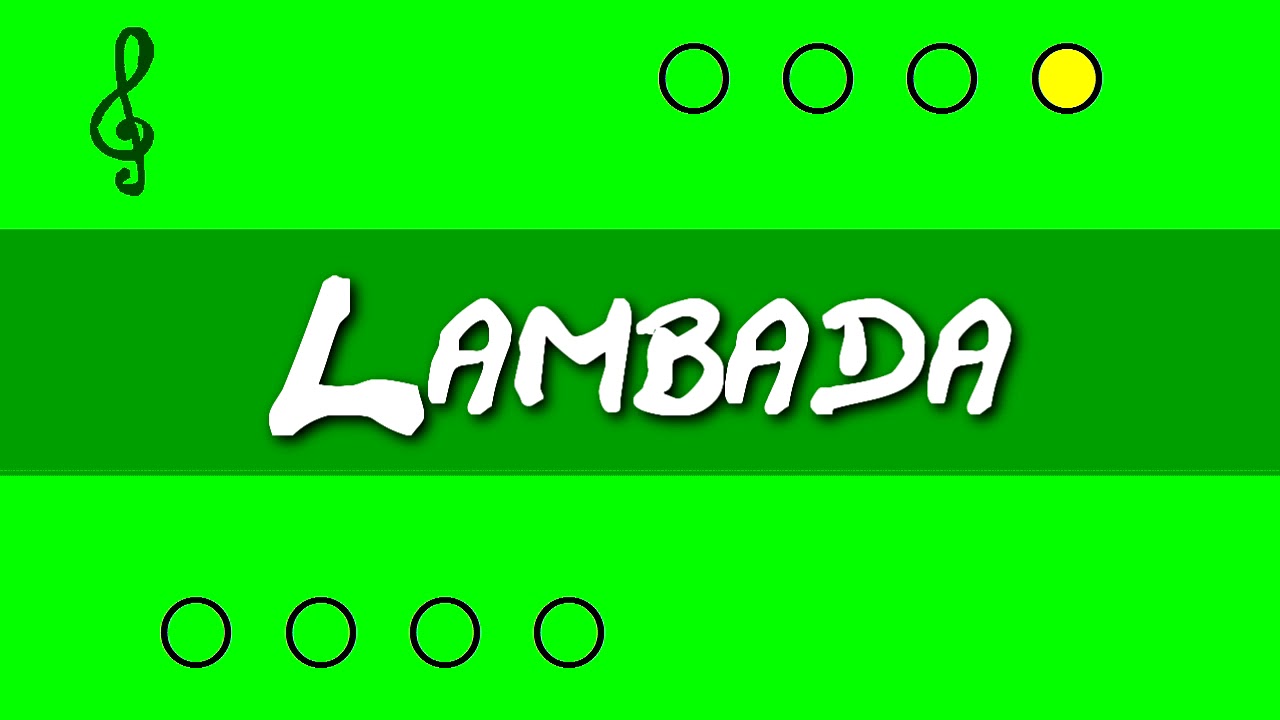 Lambada Noten - KibrisPDR