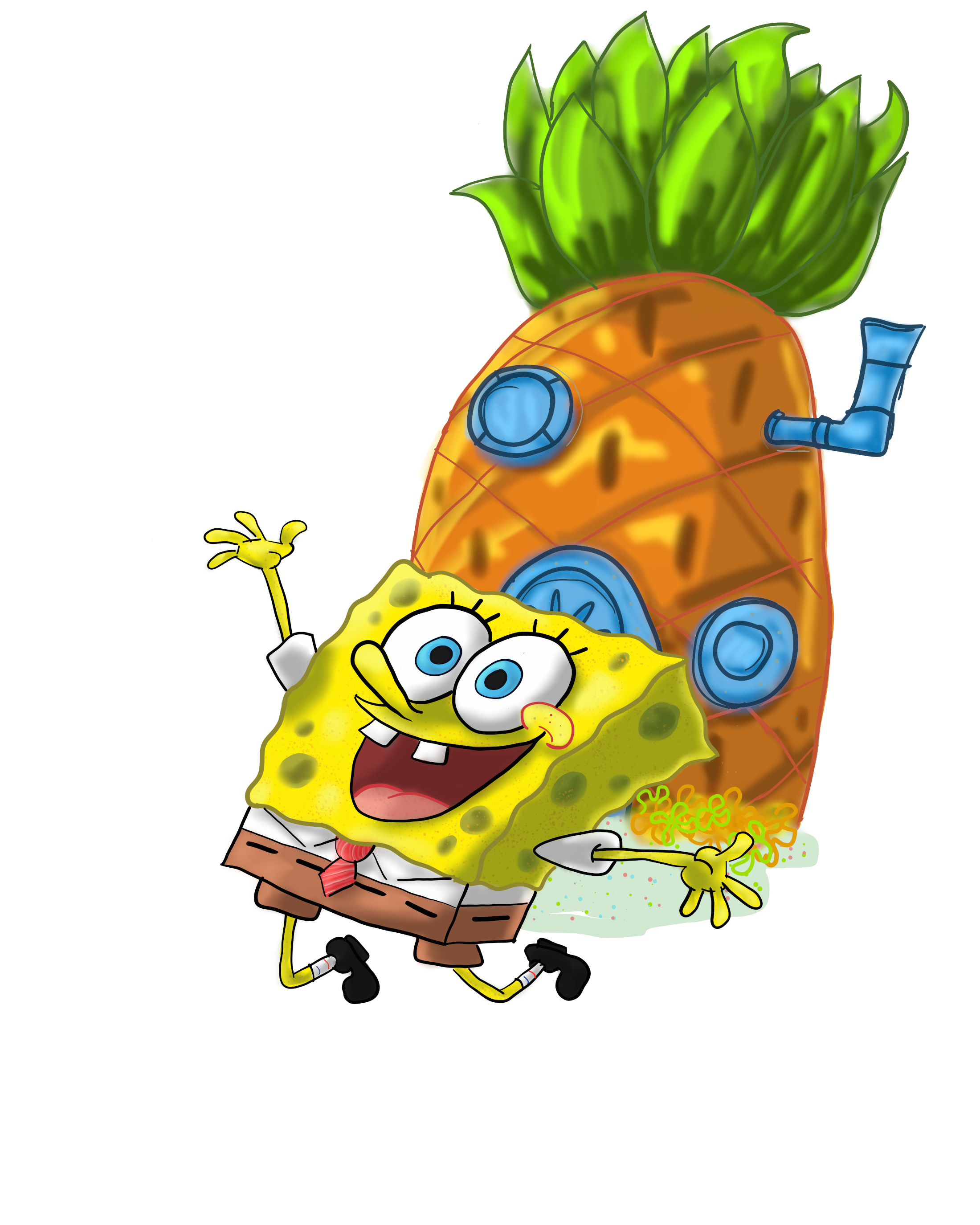 Detail Mitarbeiter Des Monats Spongebob Nomer 8