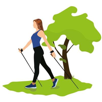 Detail Nordic Walking Clip Nomer 3