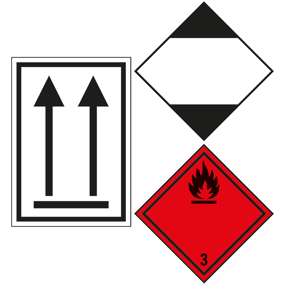 Paket Kennzeichnung Symbole - KibrisPDR