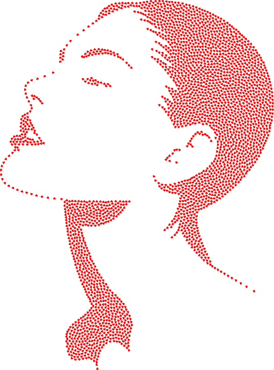 Detail Silhouette Frau Abstrakt Nomer 20