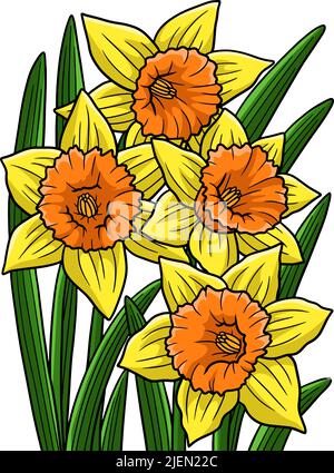 Detail Flower Cartoon Painting Nomer 16