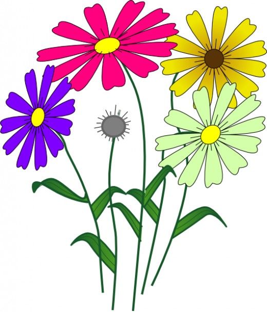 Download Flower Cartoon Painting Nomer 4