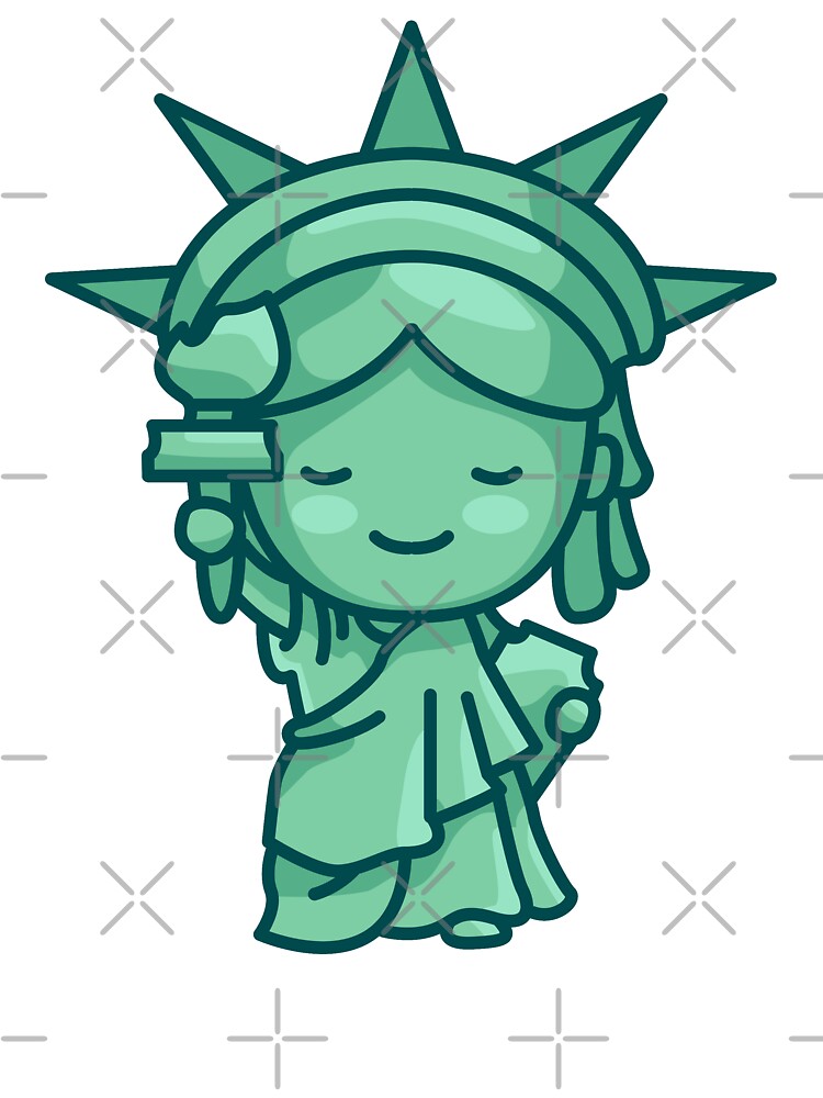Detail Freiheitsstatue Comic Nomer 2
