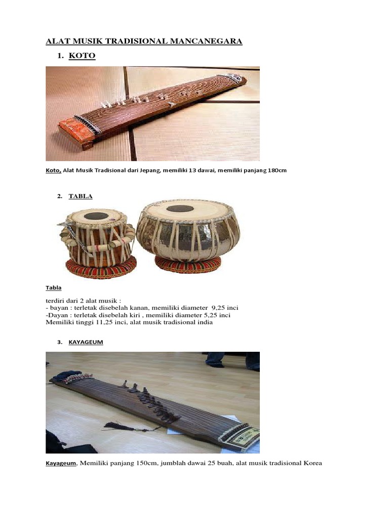 Detail Gambar Alat Musik Koto Nomer 42