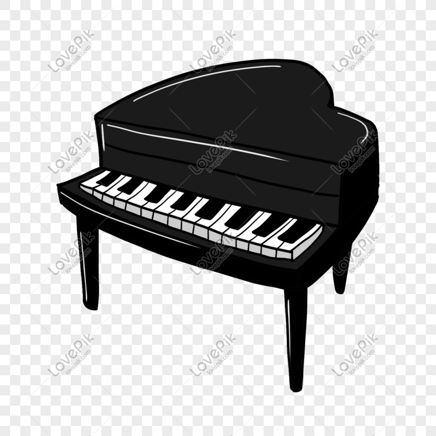 Detail Gambar Alat Musik Piano Kartun Nomer 2