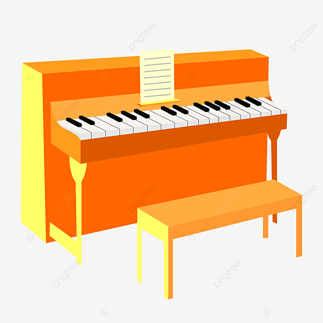 Detail Gambar Alat Musik Piano Kartun Nomer 14