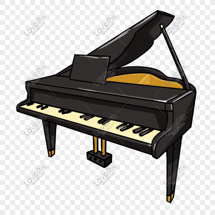 Detail Gambar Alat Musik Piano Kartun Nomer 5