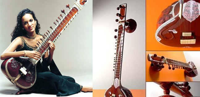 Detail Gambar Alat Musik Sitar Nomer 4