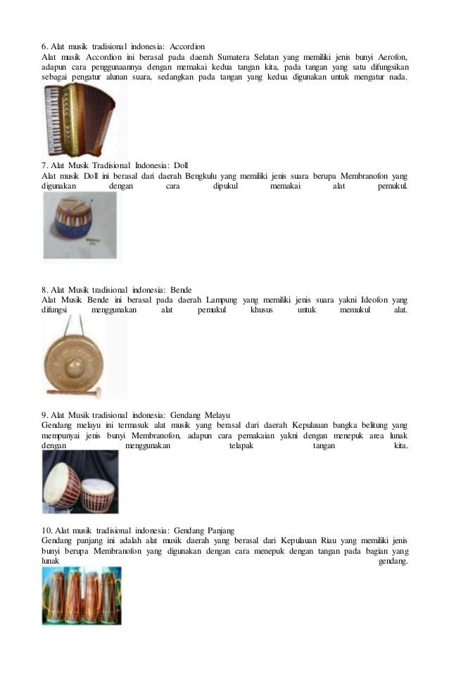 Detail Gambar Alat Musik Tradisional Dan Asal Daerahnya Nomer 42