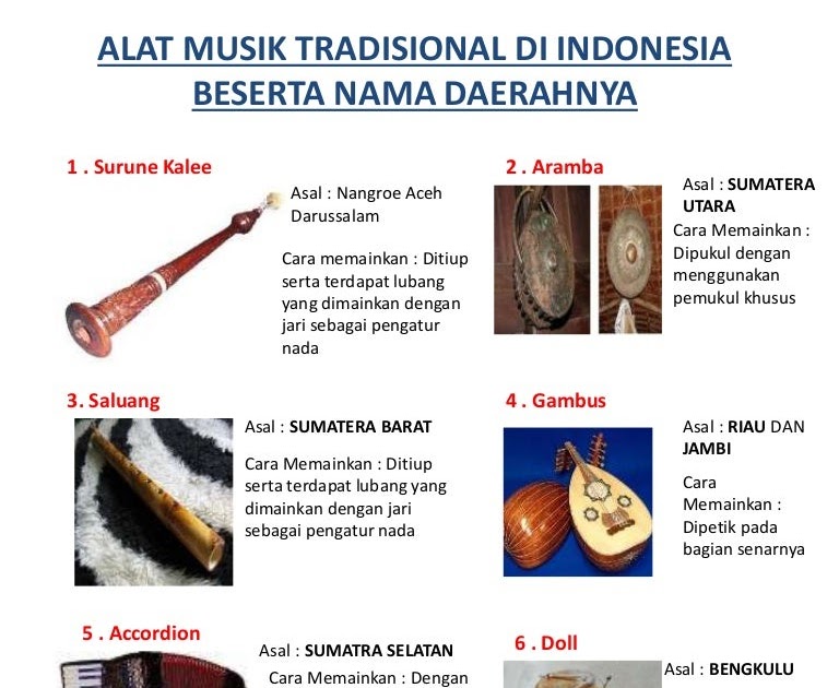 Detail Gambar Alat Musik Tradisional Seluruh Indonesia Nomer 35