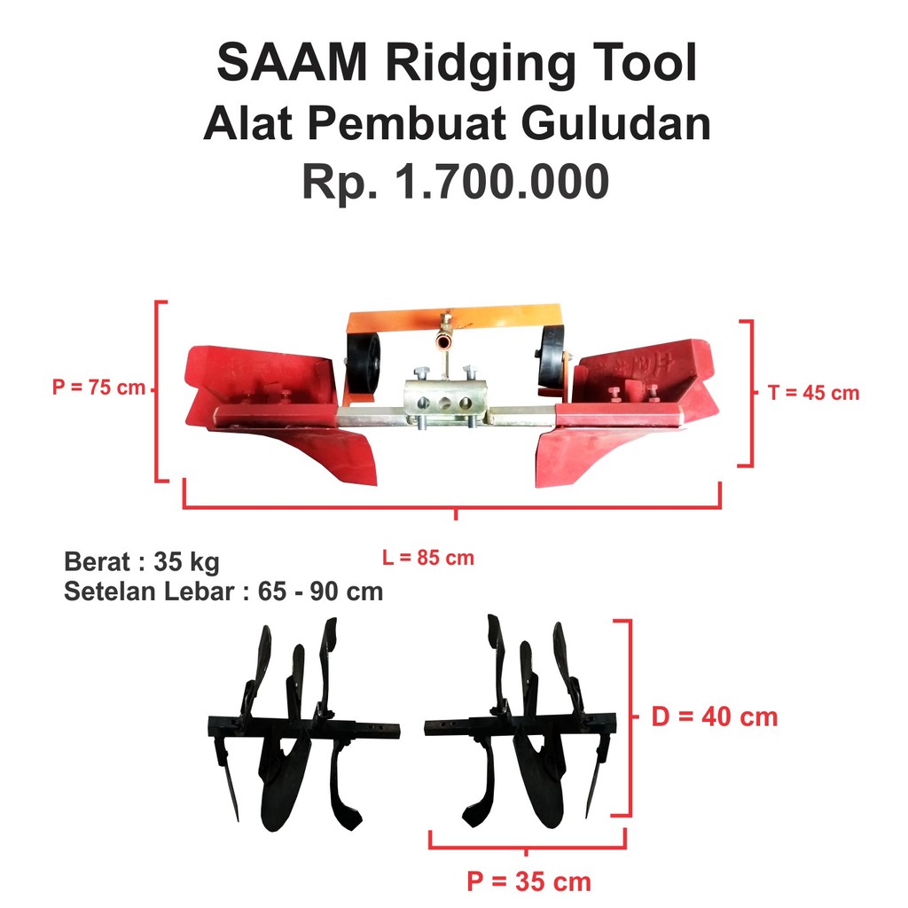 Detail Gambar Alat Pembuat Bedengan Nomer 2