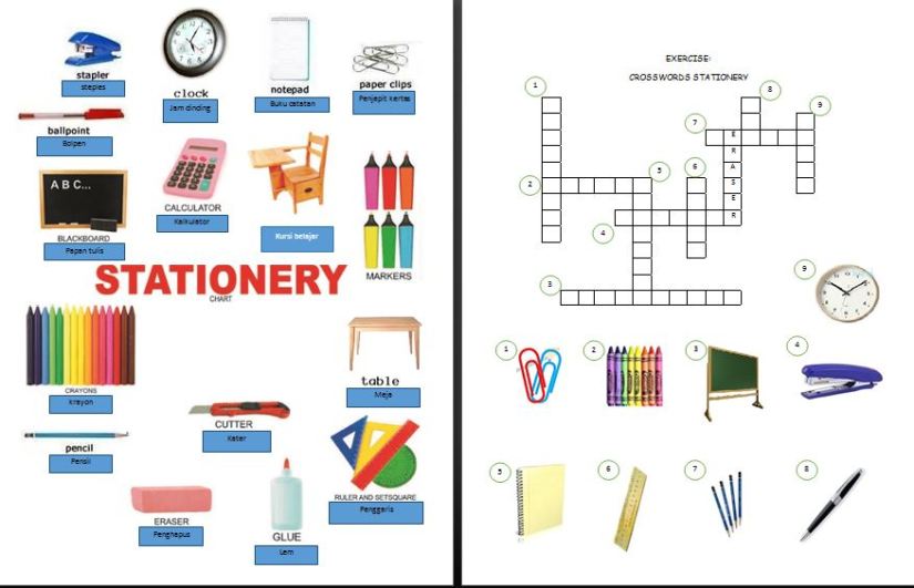 Detail Gambar Alat Sekolah Dalam Bahasa Inggris Nomer 23