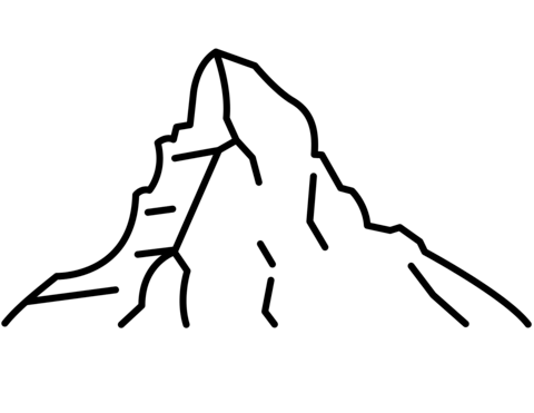 Detail Matterhorn Bilder Drucken Nomer 4