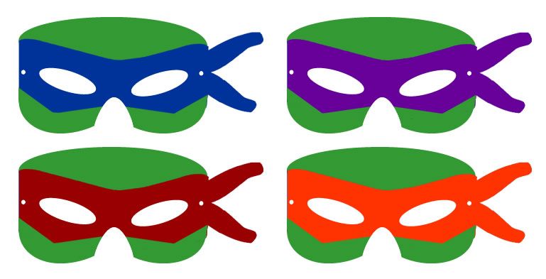 Detail Ninja Turtles Maske Nomer 7