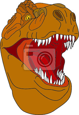 Detail Tyrannosaurus Rex Malen Nomer 7