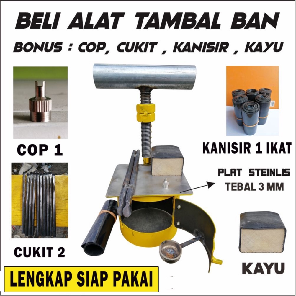 Detail Gambar Alat Tambal Ban Motor Nomer 2