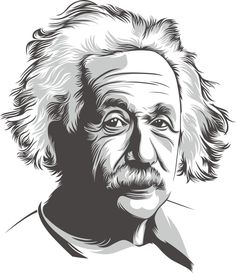 Detail Gambar Albert Einstein Hitam Putih Nomer 38