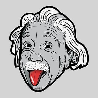 Detail Gambar Albert Einstein Hitam Putih Nomer 44