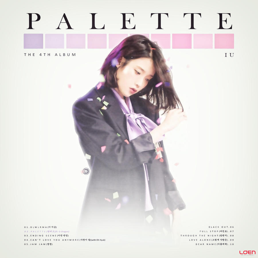 Detail Gambar Album Pallete Iu Nomer 25