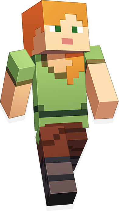 Detail Gambar Alex Minecraft Nomer 2